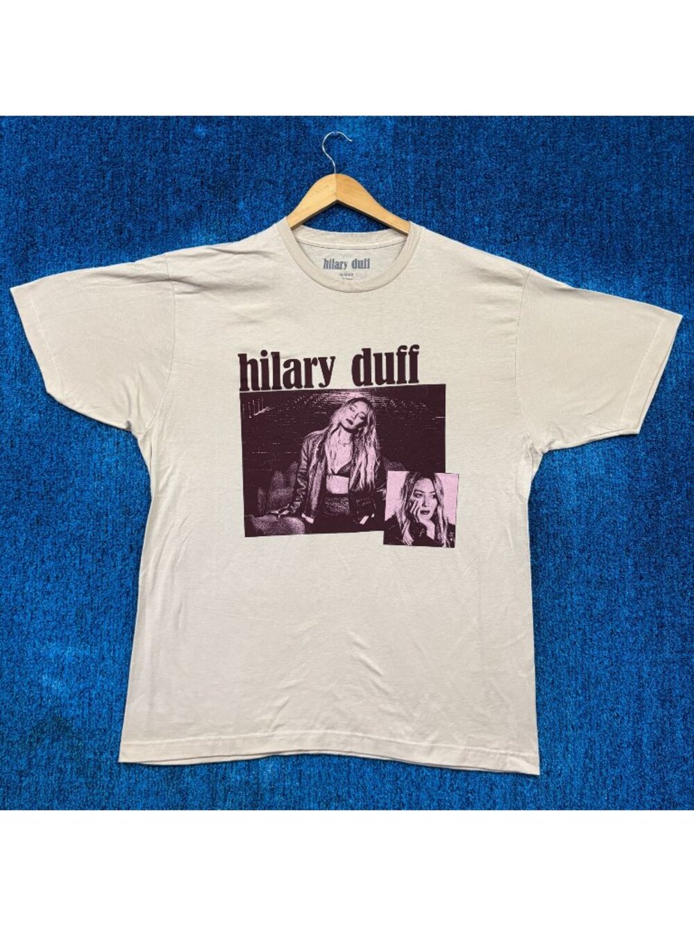 Hilary Duff Luck or Something Album Photos Popstar Tee XL